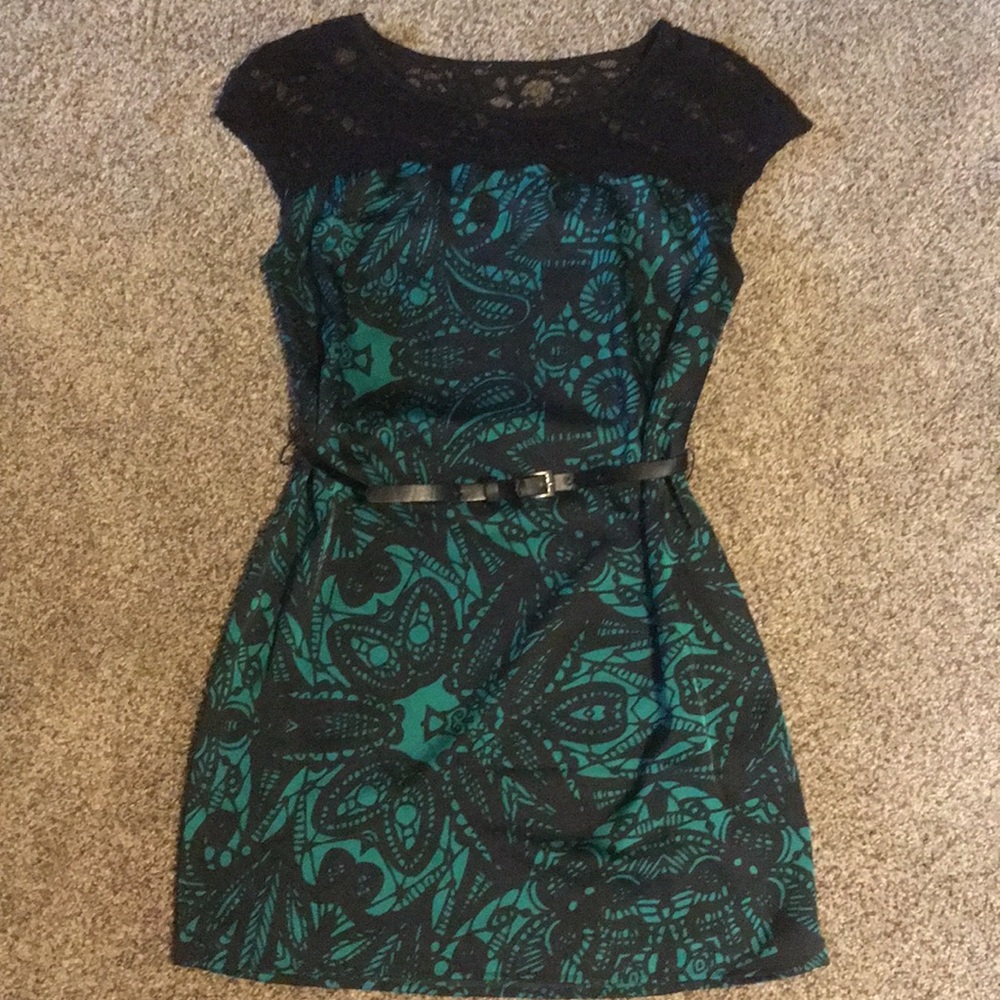 Express Lace Sheath Dress